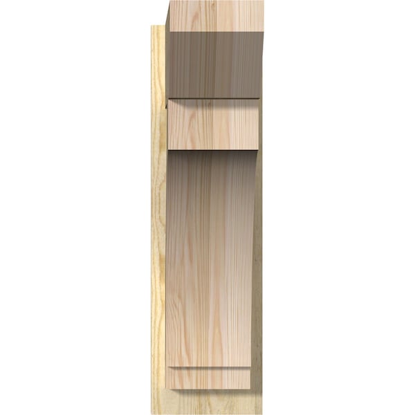 Imperial Slat Rough Sawn Outlooker, Douglas Fir, 8W X 20D X 28H